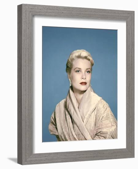 Grace Kelly in the 50's (photo)-null-Framed Photo