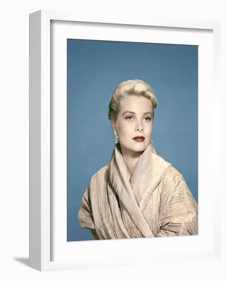 Grace Kelly in the 50's (photo)-null-Framed Photo