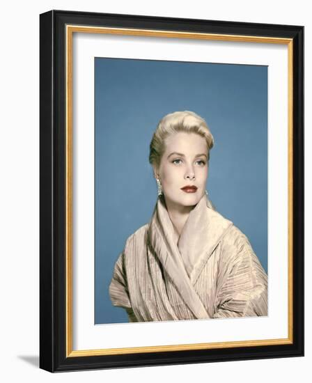 Grace Kelly in the 50's (photo)-null-Framed Photo