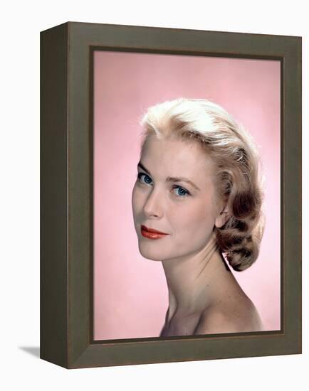 Grace Kelly in the 50's-null-Framed Stretched Canvas