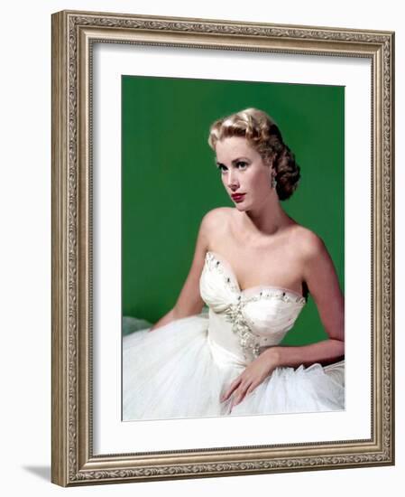 Grace Kelly, Mid-1950s-null-Framed Photo