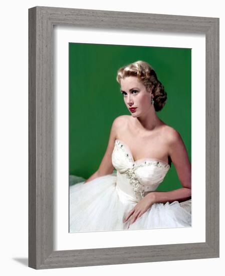 Grace Kelly, Mid-1950s-null-Framed Photo