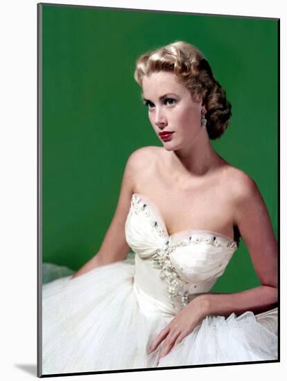 Grace Kelly, Mid-1950s-null-Mounted Photo