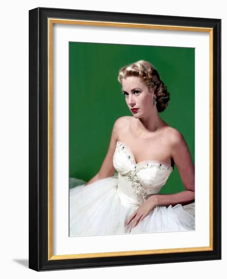 Grace Kelly, Mid-1950s-null-Framed Photo