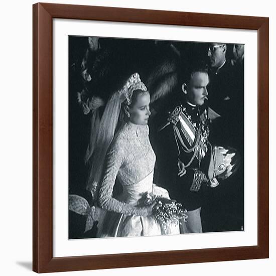 Grace Kelly VI-British Pathe-Framed Giclee Print