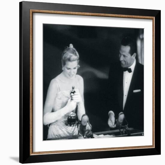 Grace Kelly VII-British Pathe-Framed Giclee Print