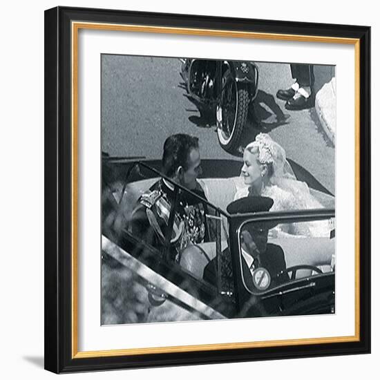 Grace Kelly VIII-British Pathe-Framed Giclee Print