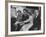 Grace Kelly with Her Fiance Prince Rainier During Announcement of the Engagement at Home-Howard Sochurek-Framed Premium Photographic Print