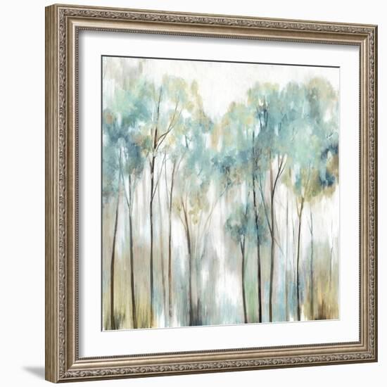 Grace Land Teal Version-Allison Pearce-Framed Art Print