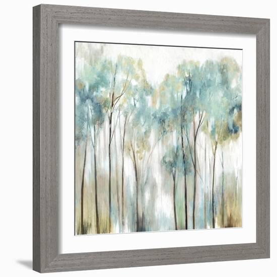 Grace Land Teal Version-Allison Pearce-Framed Art Print