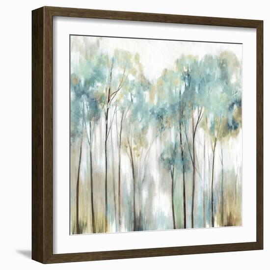 Grace Land Teal Version-Allison Pearce-Framed Art Print