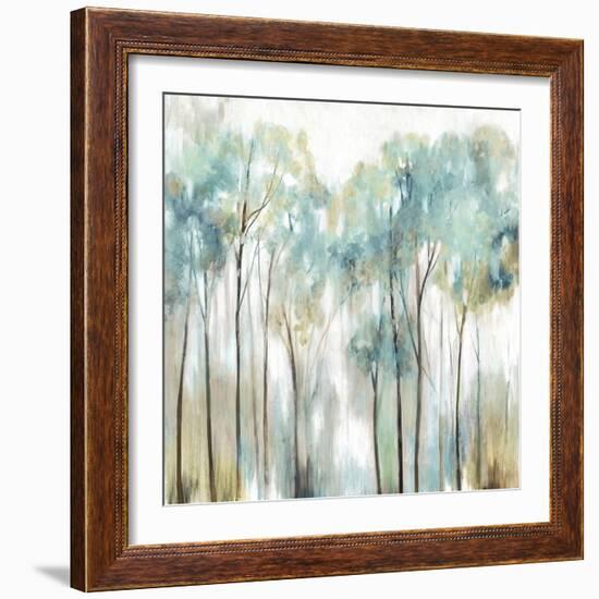 Grace Land Teal Version-Allison Pearce-Framed Art Print