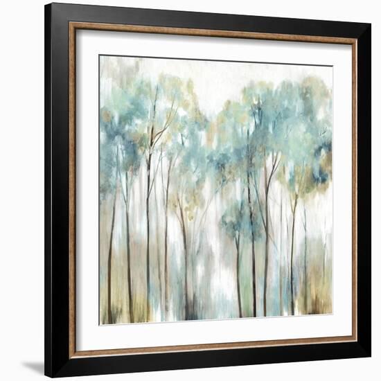 Grace Land Teal Version-Allison Pearce-Framed Art Print