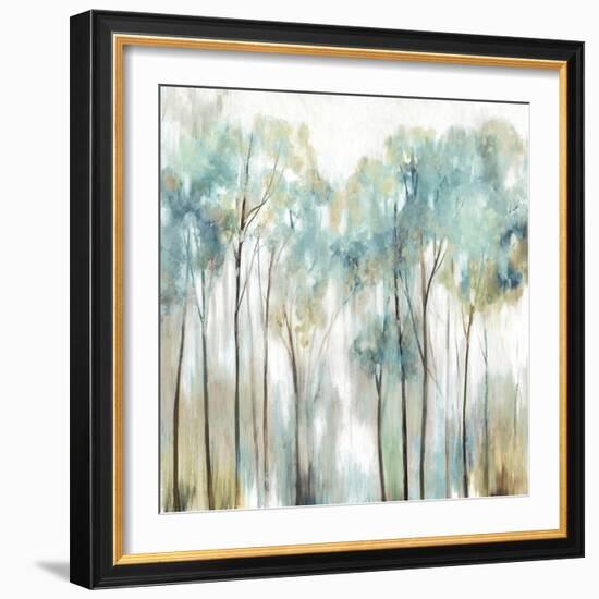 Grace Land Teal Version-Allison Pearce-Framed Art Print