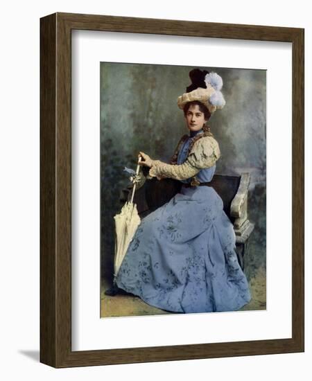 Grace Palotta, Actress, 1899-1900-Window & Grove-Framed Premium Giclee Print