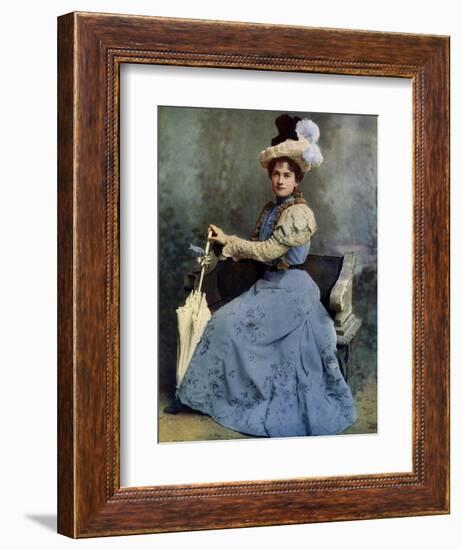 Grace Palotta, Actress, 1899-1900-Window & Grove-Framed Premium Giclee Print