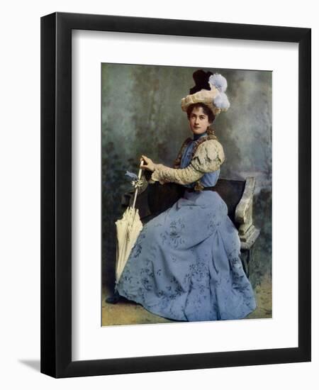 Grace Palotta, Actress, 1899-1900-Window & Grove-Framed Premium Giclee Print
