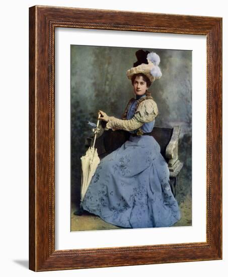 Grace Palotta, Actress, 1899-1900-Window & Grove-Framed Giclee Print