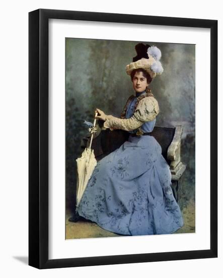 Grace Palotta, Actress, 1899-1900-Window & Grove-Framed Giclee Print