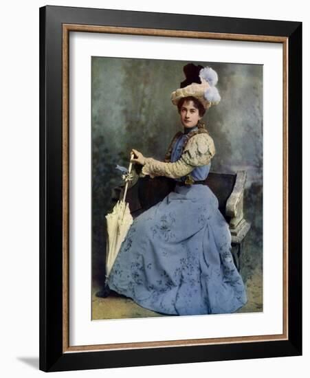 Grace Palotta, Actress, 1899-1900-Window & Grove-Framed Giclee Print