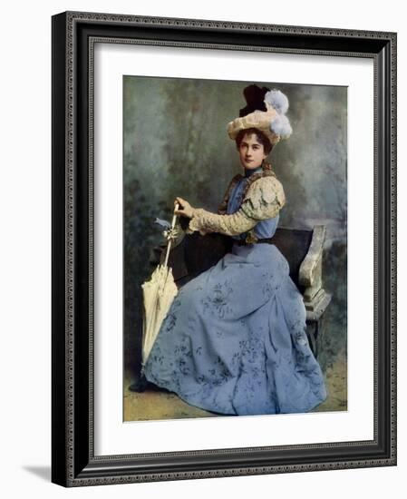 Grace Palotta, Actress, 1899-1900-Window & Grove-Framed Giclee Print