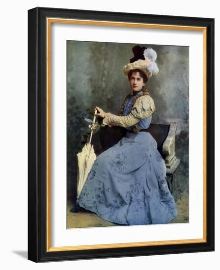 Grace Palotta, Actress, 1899-1900-Window & Grove-Framed Giclee Print