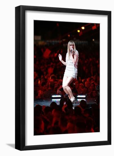 Grace Potter Performs for US Military the '2010 Divas Salute the Troops'-null-Framed Photo