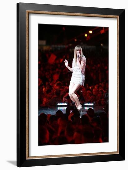 Grace Potter Performs for US Military the '2010 Divas Salute the Troops'-null-Framed Photo