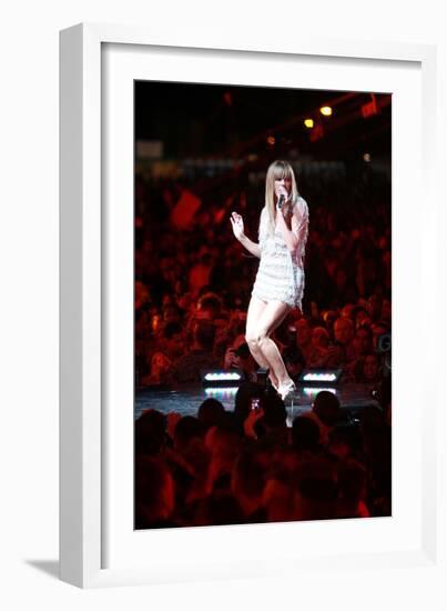 Grace Potter Performs for US Military the '2010 Divas Salute the Troops'-null-Framed Photo