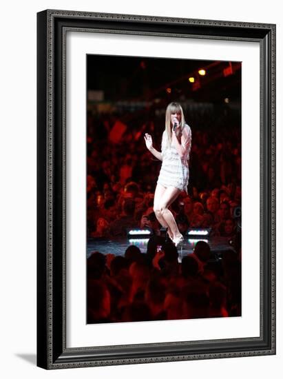 Grace Potter Performs for US Military the '2010 Divas Salute the Troops'-null-Framed Photo