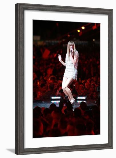 Grace Potter Performs for US Military the '2010 Divas Salute the Troops'-null-Framed Photo