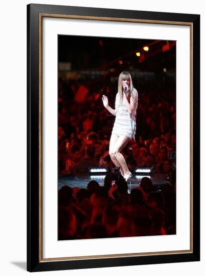 Grace Potter Performs for US Military the '2010 Divas Salute the Troops'-null-Framed Photo