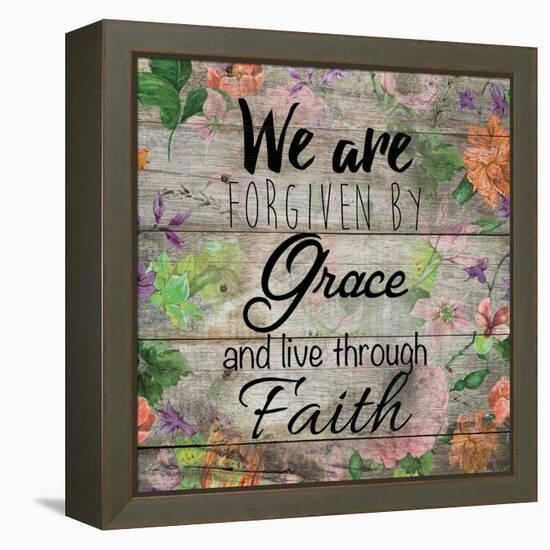 Grace-Victoria Brown-Framed Stretched Canvas