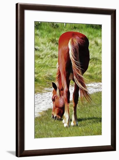 Graceful Grazing-Dorothy Berry-Lound-Framed Giclee Print