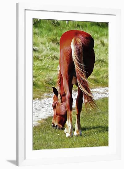 Graceful Grazing-Dorothy Berry-Lound-Framed Giclee Print