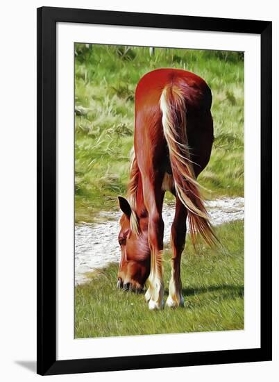 Graceful Grazing-Dorothy Berry-Lound-Framed Giclee Print