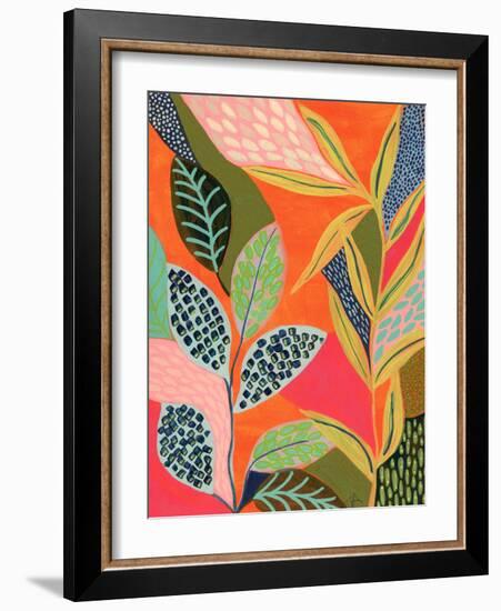 Graceful Leaves-Suzanne Allard-Framed Art Print