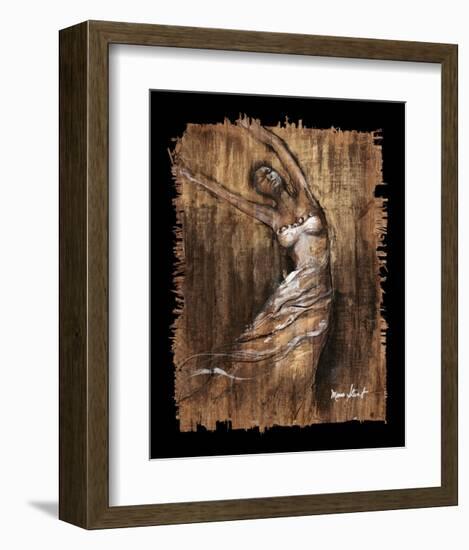 Graceful Motion II-Monica Stewart-Framed Art Print