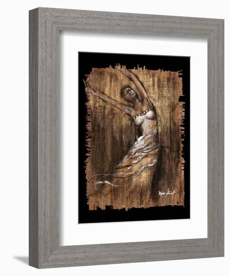 Graceful Motion II-Monica Stewart-Framed Premium Giclee Print