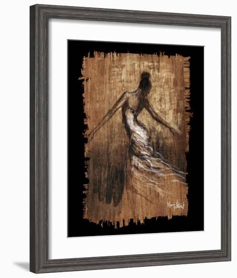 Graceful Motion III-Monica Stewart-Framed Art Print