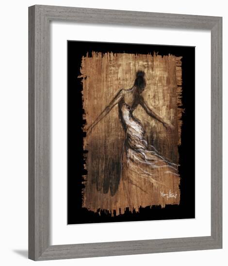 Graceful Motion III-Monica Stewart-Framed Art Print