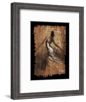 Graceful Motion III-Monica Stewart-Framed Art Print