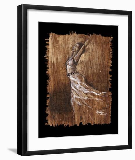 Graceful Motion IV-Monica Stewart-Framed Art Print