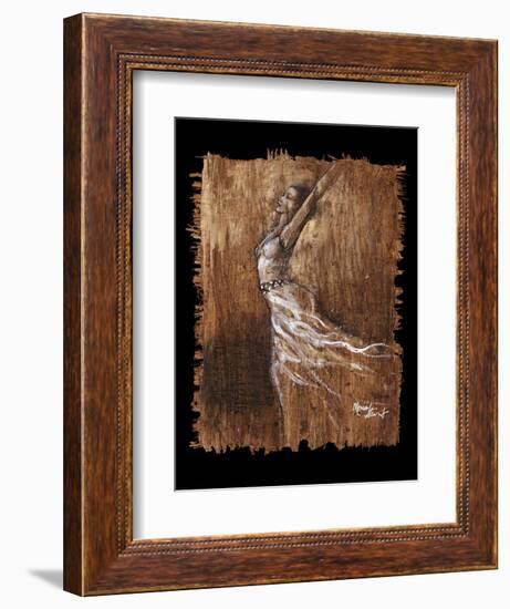 Graceful Motion IV-Monica Stewart-Framed Art Print