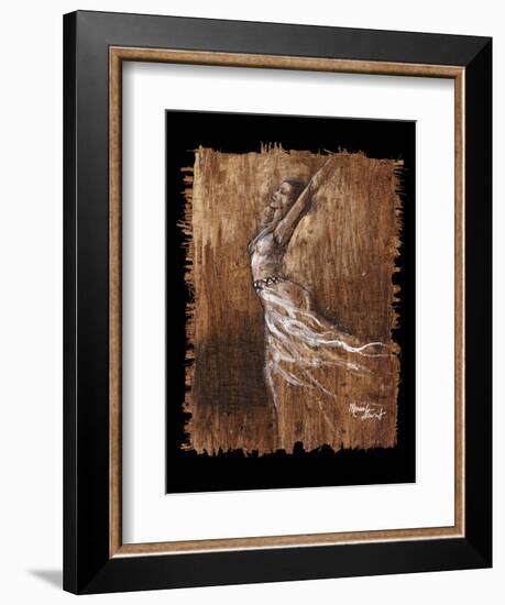 Graceful Motion IV-Monica Stewart-Framed Art Print