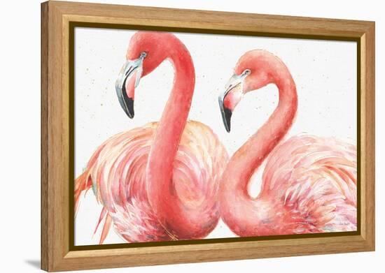 Gracefully Pink I-Lisa Audit-Framed Stretched Canvas