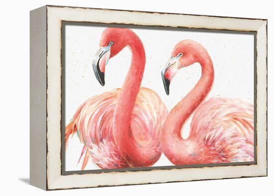 Gracefully Pink I-Lisa Audit-Framed Stretched Canvas