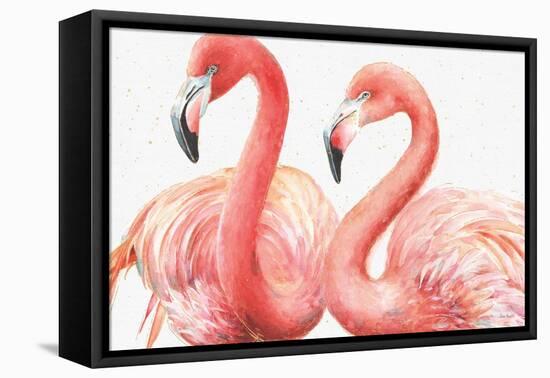 Gracefully Pink I-Lisa Audit-Framed Stretched Canvas