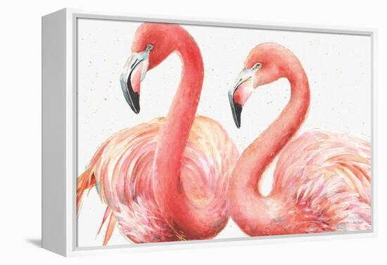 Gracefully Pink I-Lisa Audit-Framed Stretched Canvas