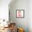 Gracefully Pink II-Lisa Audit-Framed Art Print displayed on a wall